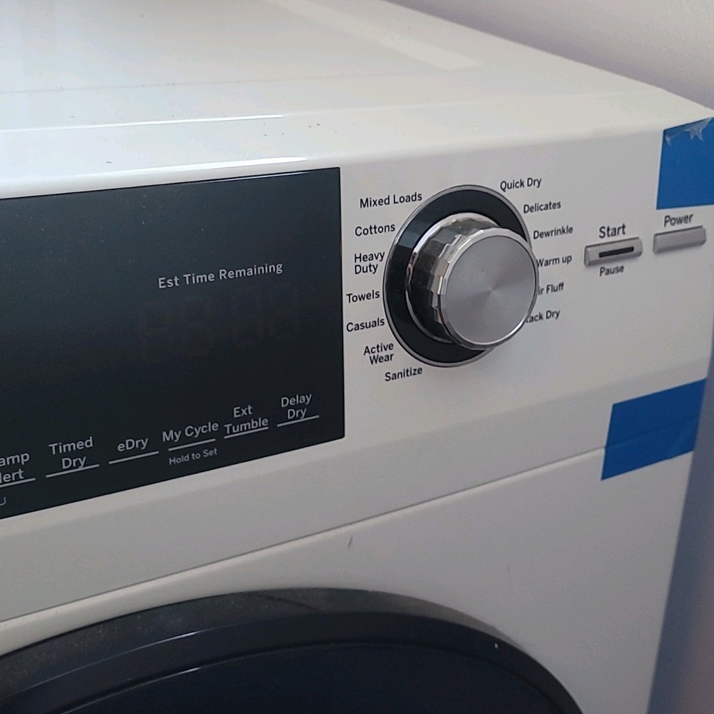 NEW compact 24" GE Front Load Washer & Dryer Set Electric White