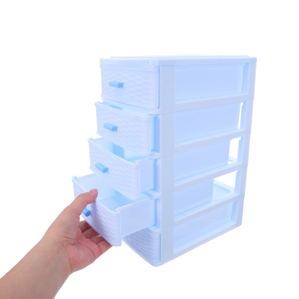 Desktop Drawer Storage Cabinet Cosmetics Organizer Decorative Makeup
