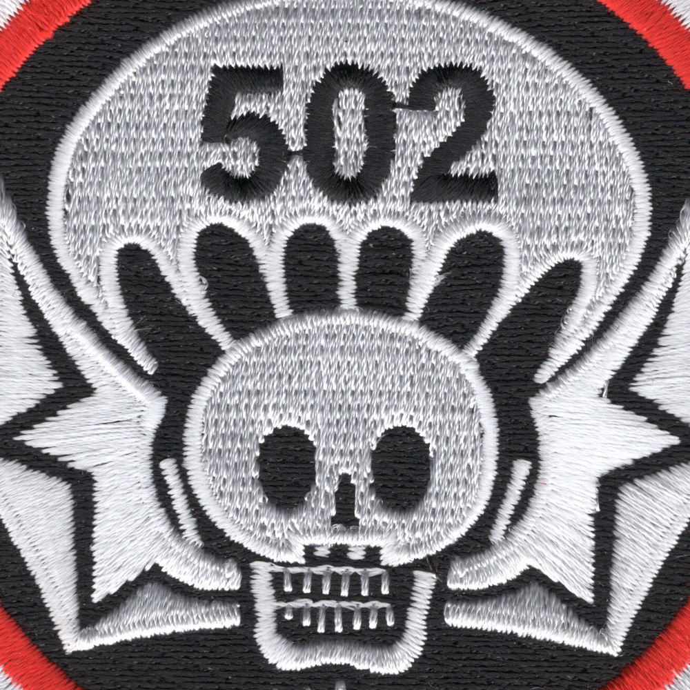 502nd Airborne Infantry Regiment Widowmaker Patch