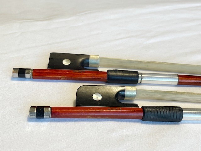 2 Vintage S. Josef 29" Violin Bows