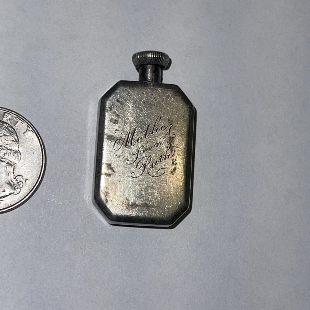 Sterling Silver And Enamel Perfume Dauber