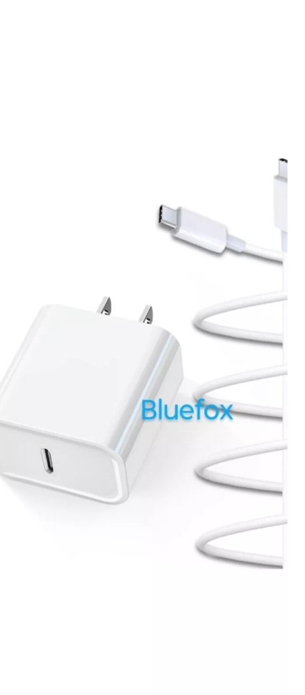 Samsung Charger Cable And 20W Type C Wall Cube