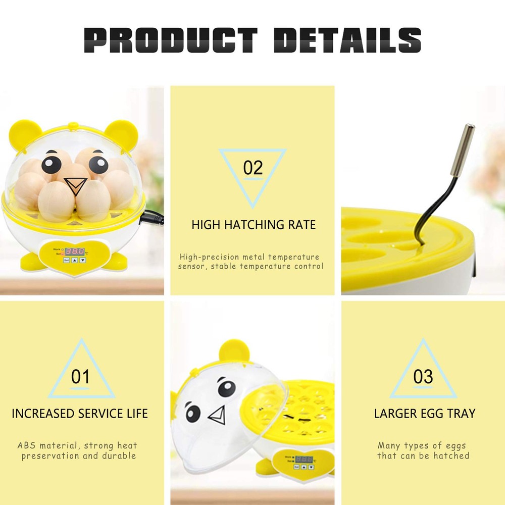 Morishima Egg Incubator with Automatic Temperature Control Hatcher for Chickens/