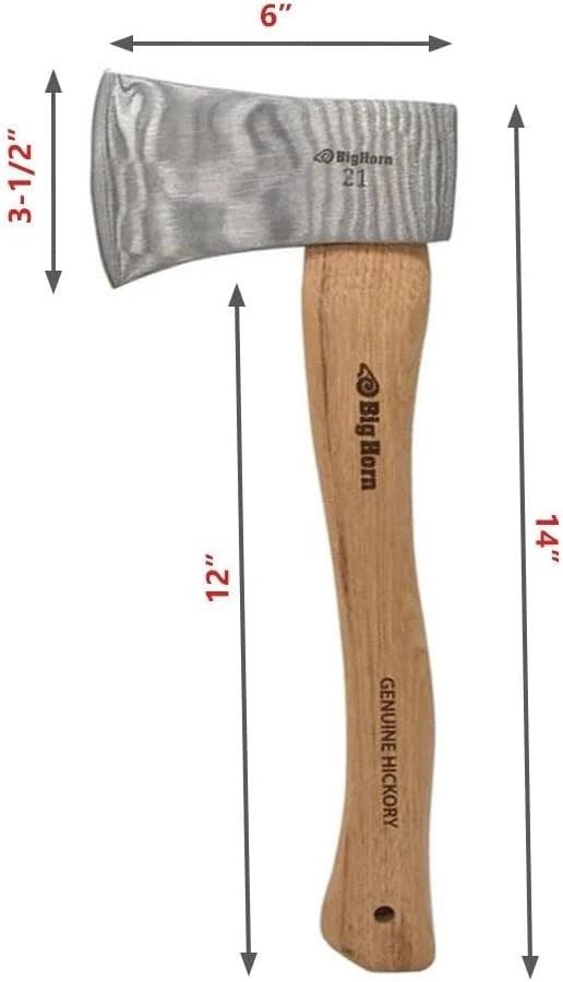 21 oz Hatchet Axe with Hickory Handle