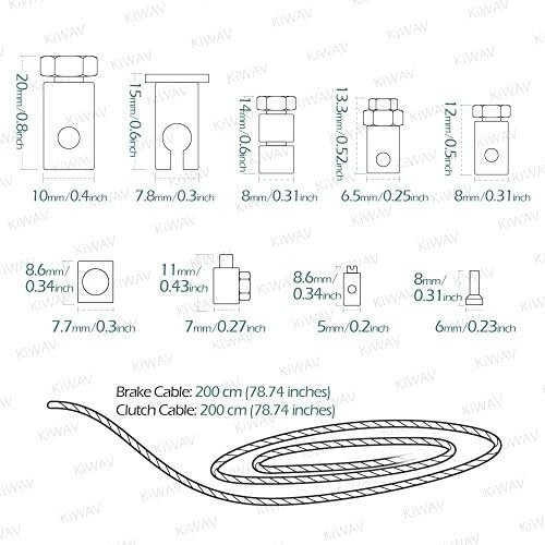 Universal Motorcycle Cable Repair Kit