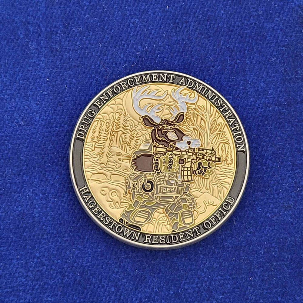 Challenge Coin DEA