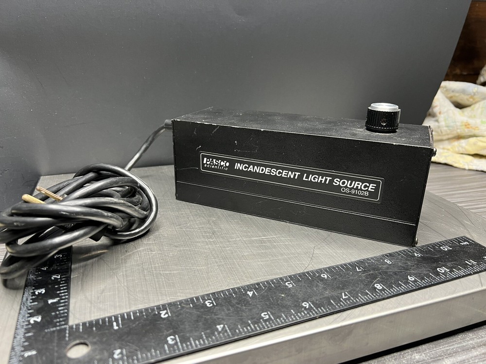 PASCO OS-9102B BASIC OPTICS Incandescent Light Source science classroom class