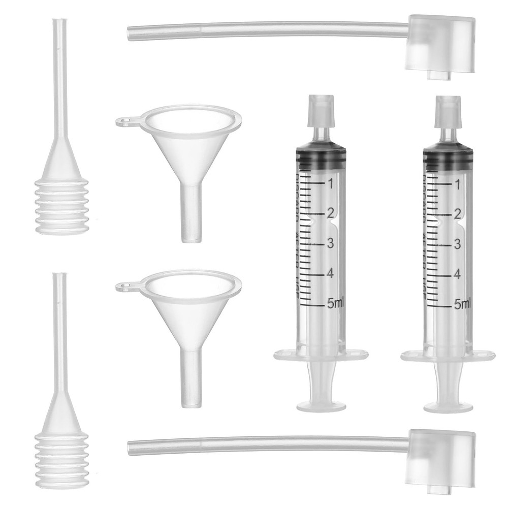 Wanmu 8 Pcs Perfume Refill Tool Kit, Plastic Clear Dispenser