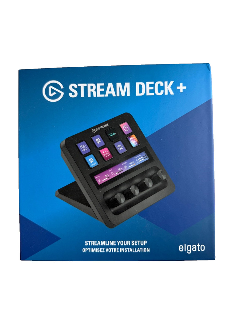 Elgato Stream Deck+ Studio Controller - Black