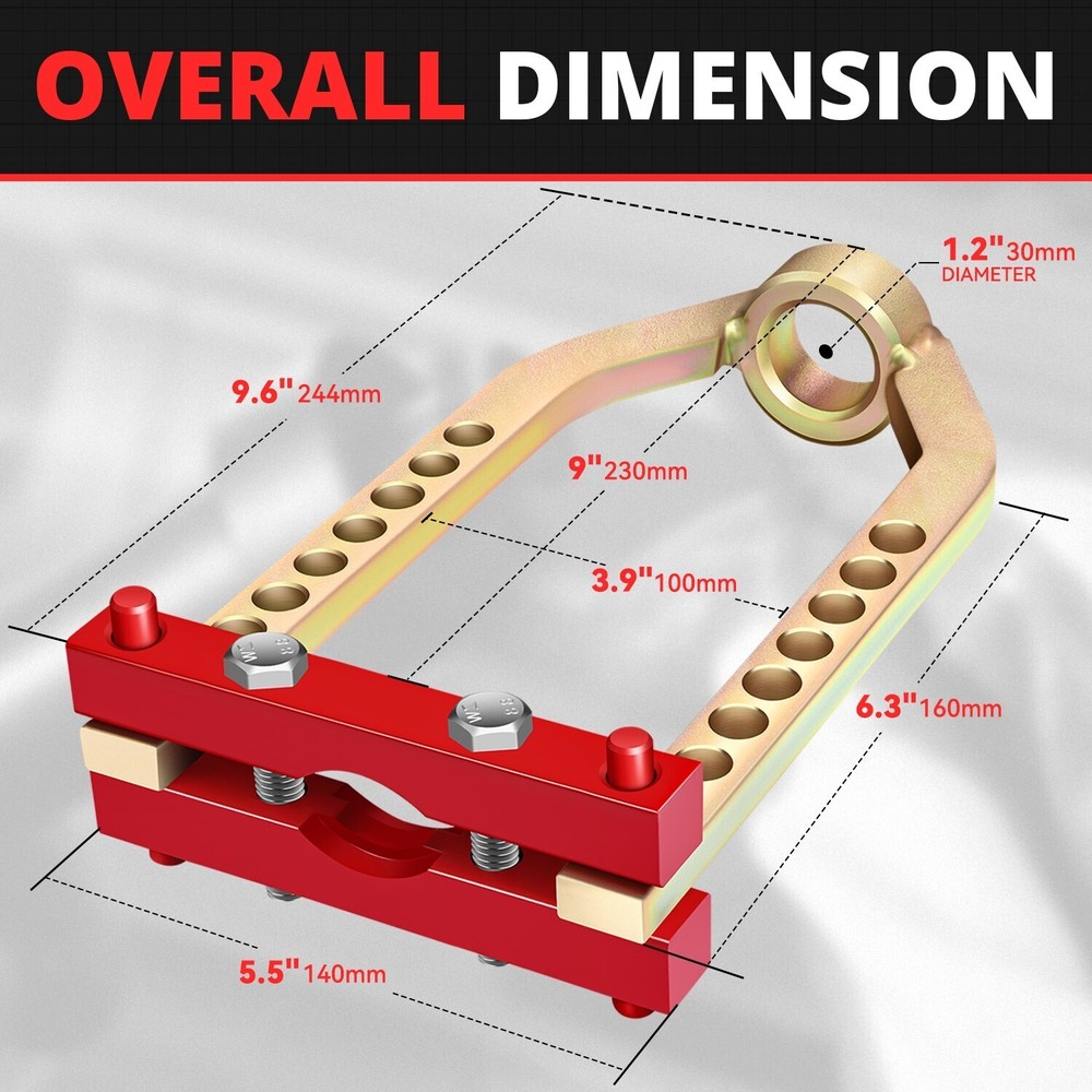 Universal 9-Hole Full Adjustable CV Joint Puller Puller Removal Tool Car Repair