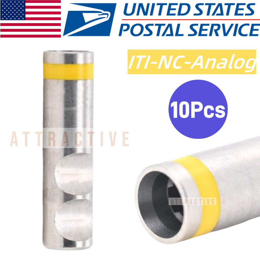 10Pcs Dental NC Analog Replica Platform Bone Tissue Level Fits Straumann ITI