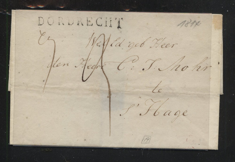 Netherlands  , Dordrecht   folded   envelope         MS0612