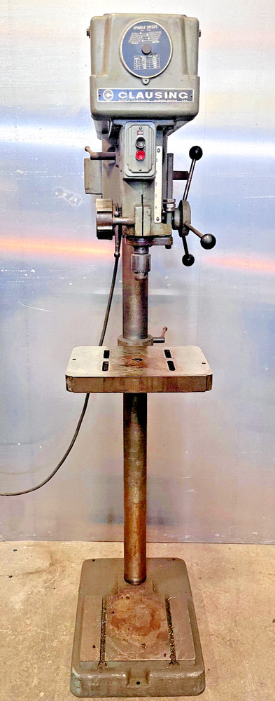 CLAUSING DRILL PRESS 115 VAC 1/2 H.P