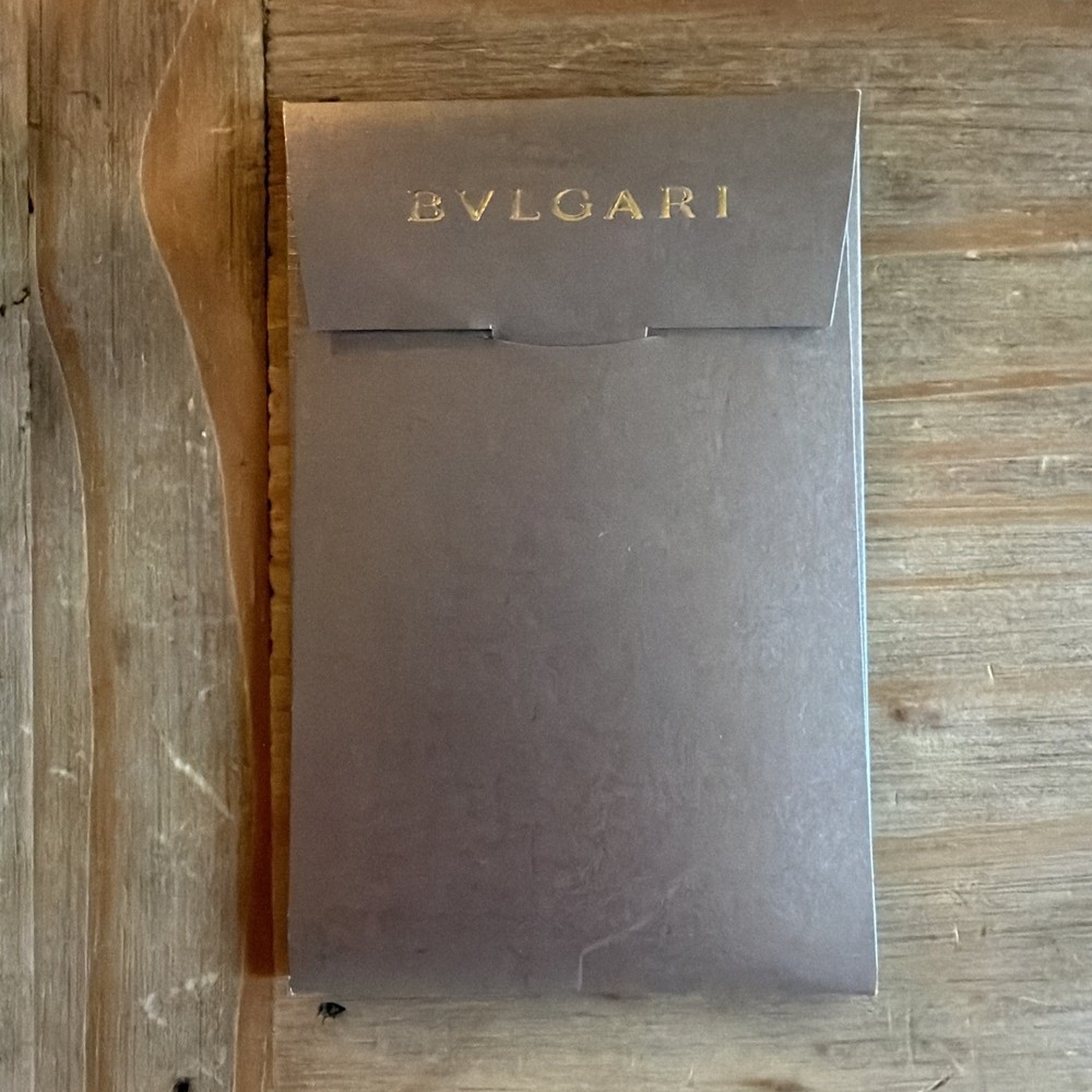 BULGARI BVLGARI Certificate of Authenticity