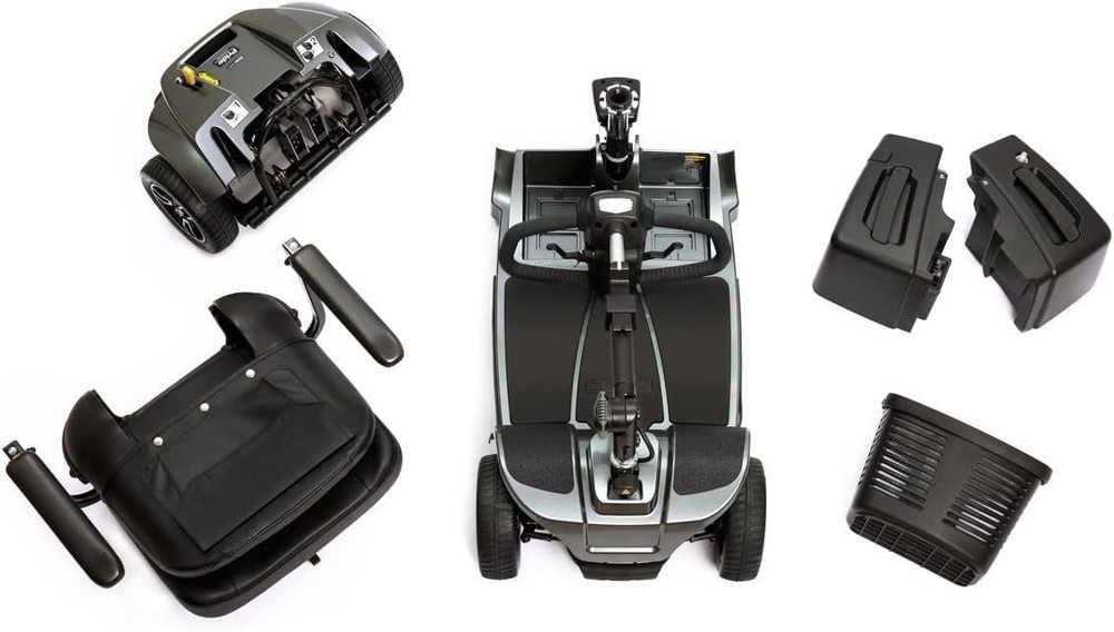 Pride Revo 2.0 4 Wheel Scooter … (Grey)