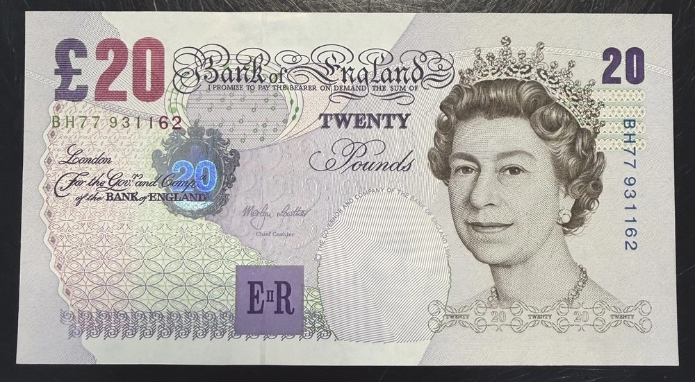 Old Twenty £20 Pound Note Uncirculated