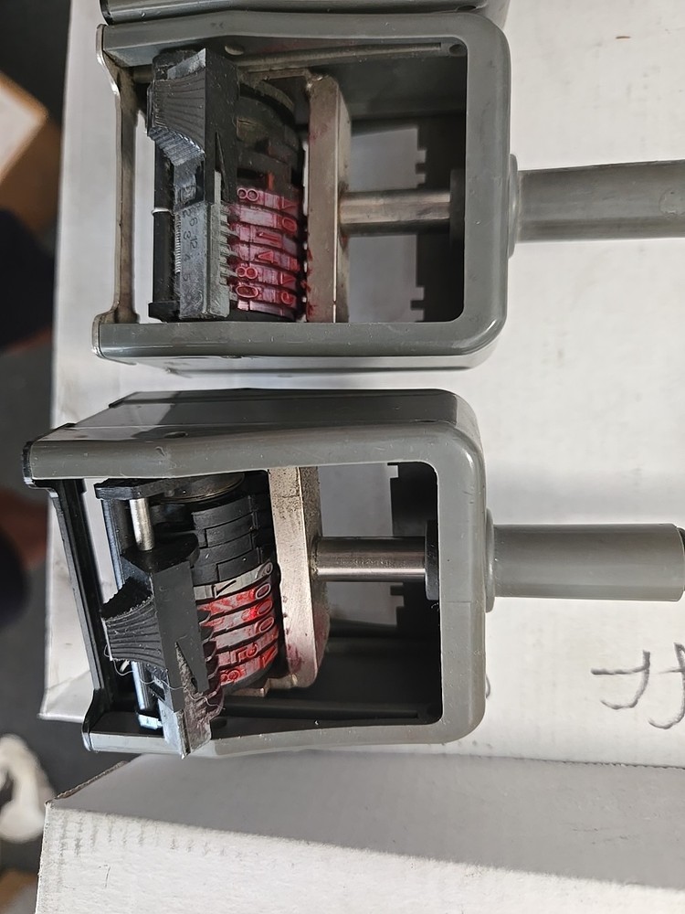 Rollem Numbering Head, 5 Available, Tested Working!! Selling 1 Per Each.