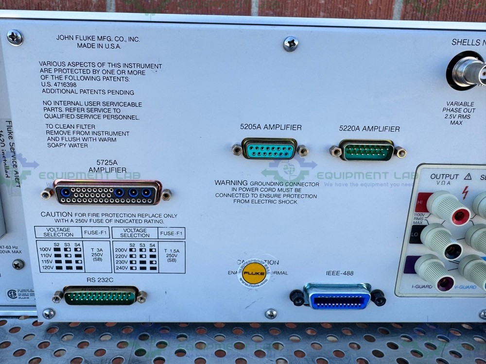 Fluke Calibration 5700A High Performance Multi Fnction Calibrator NOT CALIBRATED