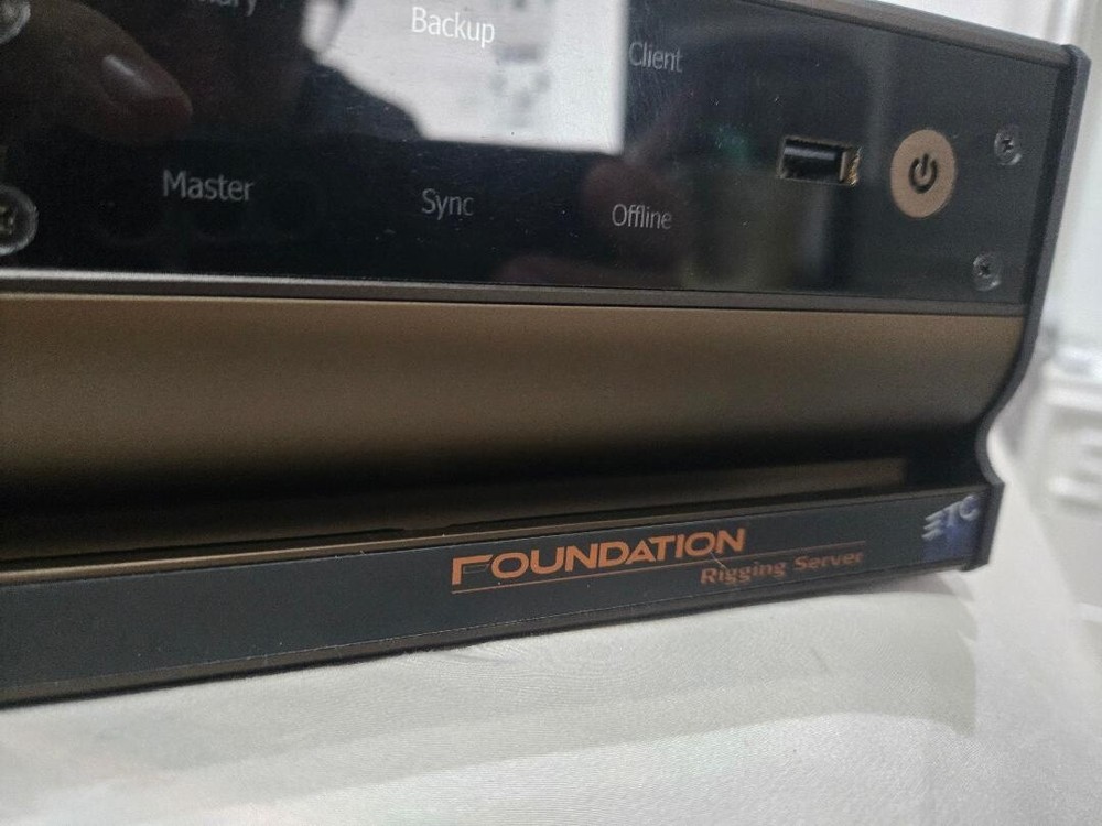 ETC FOUNDATIONS RIGGING SERVER ION STAGE CONTROL CONTROLLERS FREE WORLDWIDE SHIP