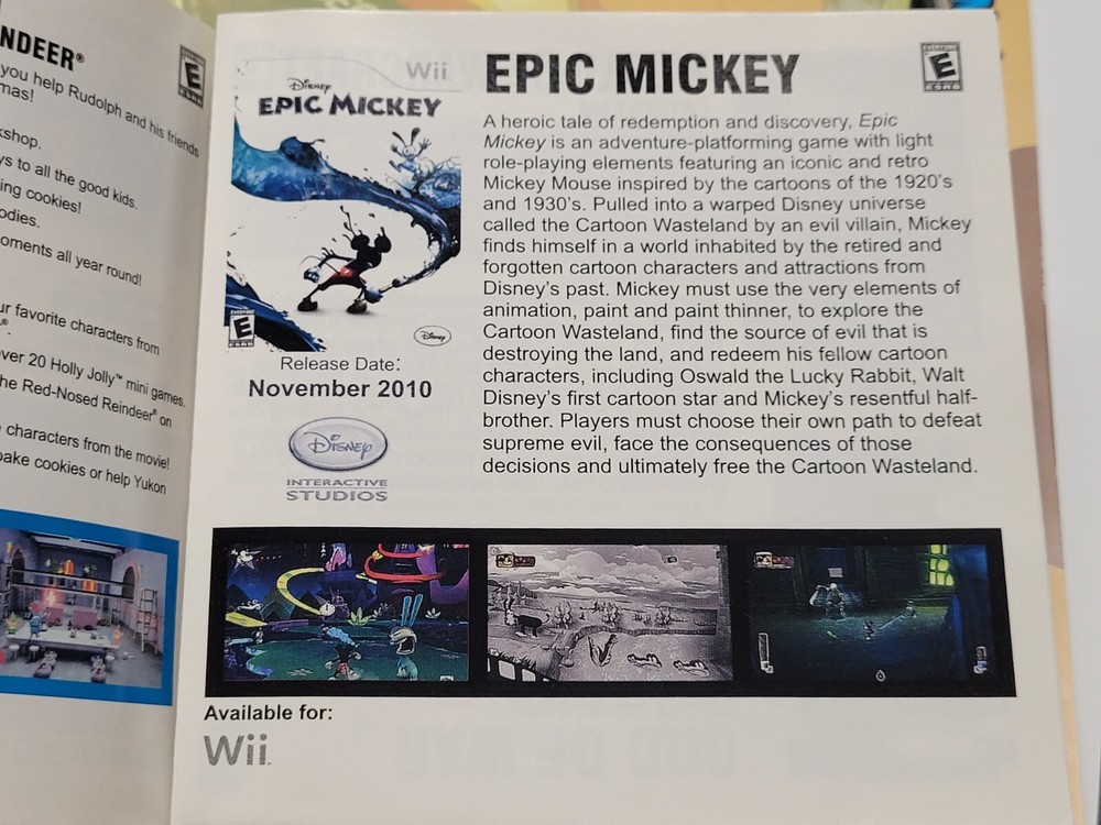 Target Video Game Gift Guide (2010) Pre-Owned USA English Language Fold Brochure