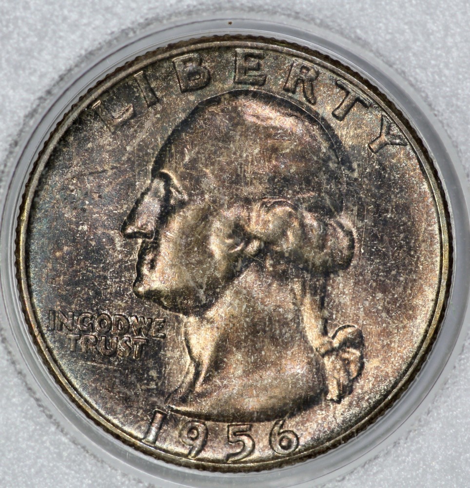 1956 Silver Mint Set Toned