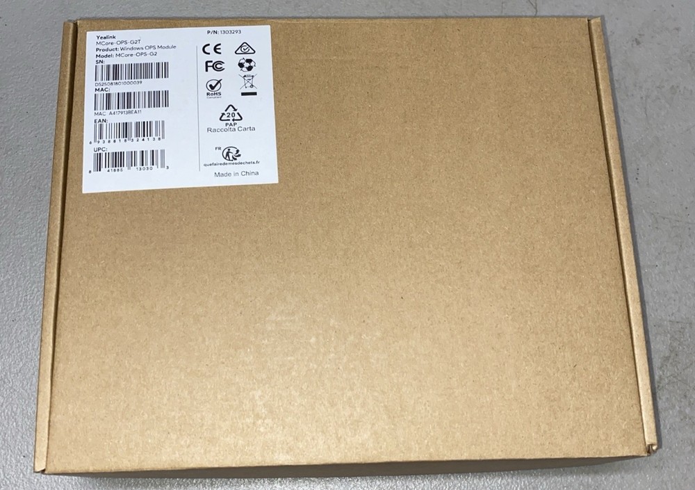 Yealink MCore-OPS-G2 Windows OPS Module for MeetingBoard