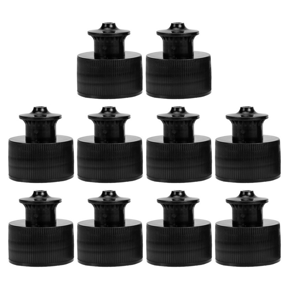 10 Pcs Water Bottle Tops Replacement Sports Lid Replaceable Lids Pull Caps