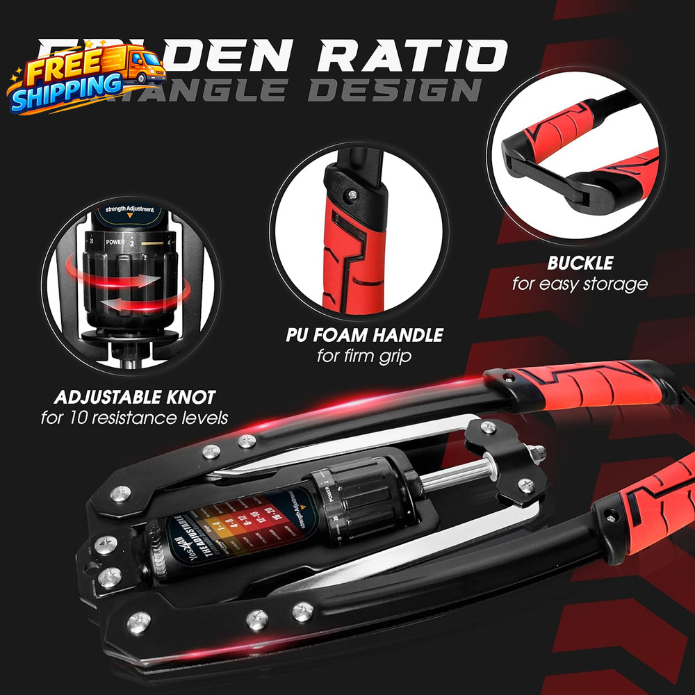 Wrist and Forearm Blaster - Wrist Roller & Forearm Roller for Training, Workout