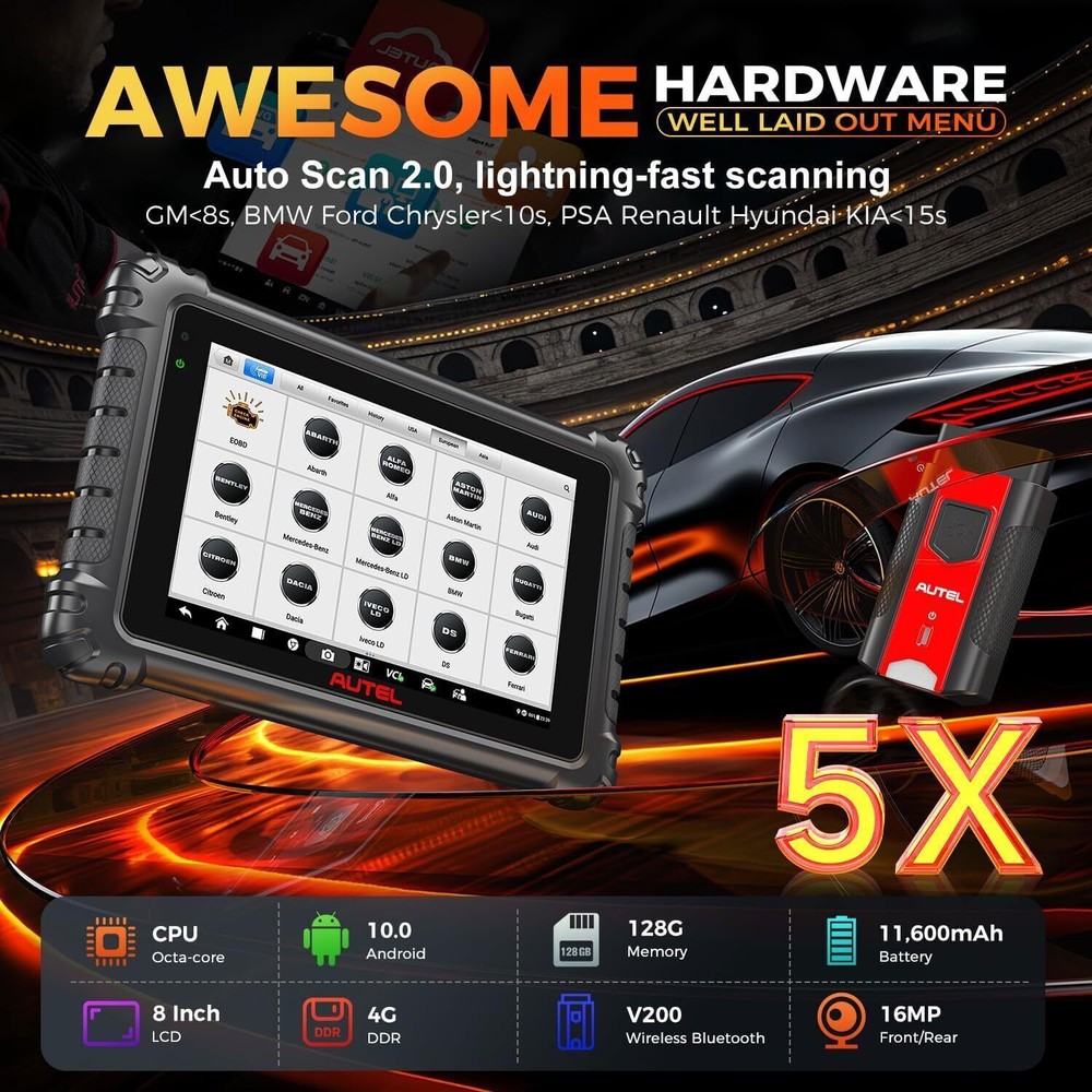 Autel MaxiSys MS906 Pro Coding Full System Diagnostic Scanner Tool as MK906S PRO