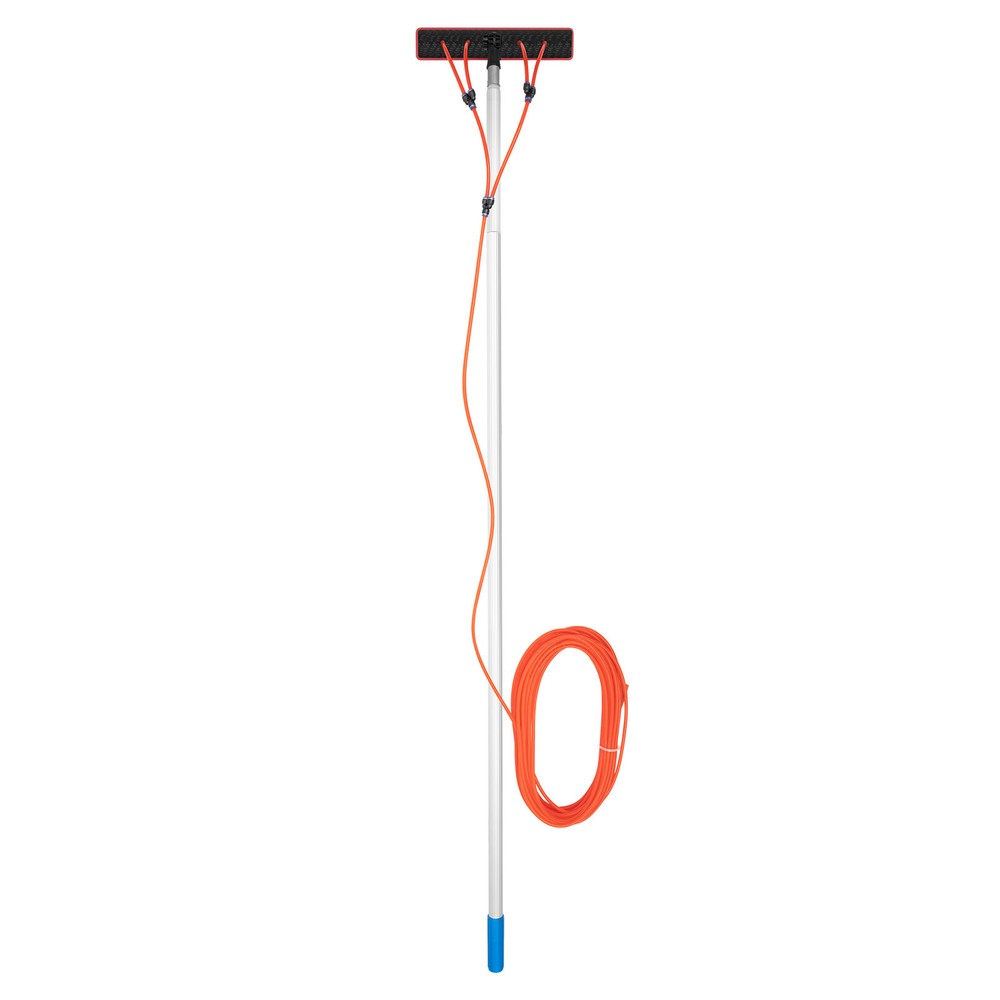 26 FT Window & Solar Panel Cleaning Brush Water Fed Pole Clean Washing Tool