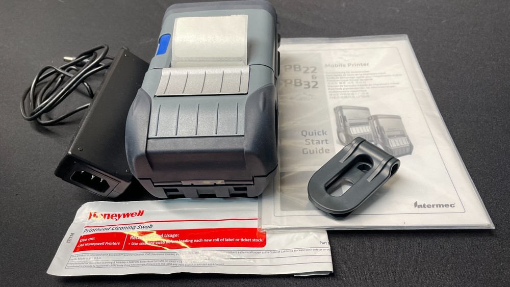Intermec PB22 Portable Thermal Label Printer