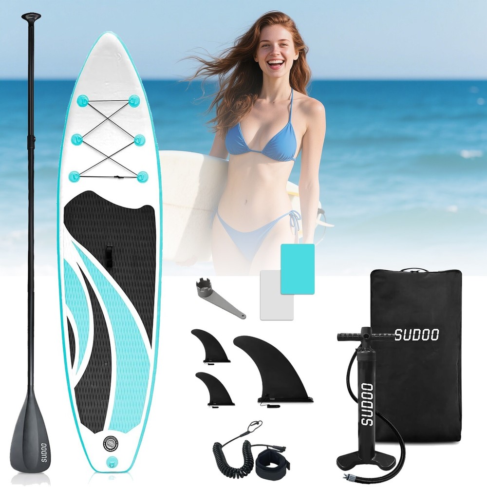 2-in-1 Paddle Inflatable Stand Up Paddle-Board Premium SUP Paddleboard Accessory