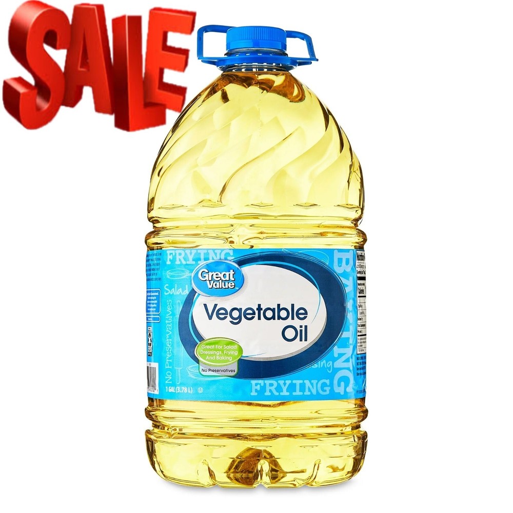 Great Value Vegetable Oil, 1 Gallon