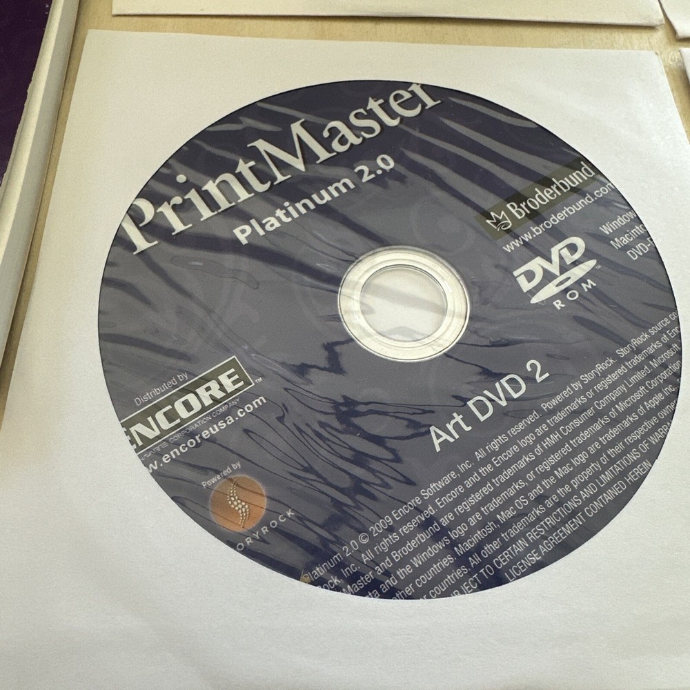 print master software Platinum 2.0