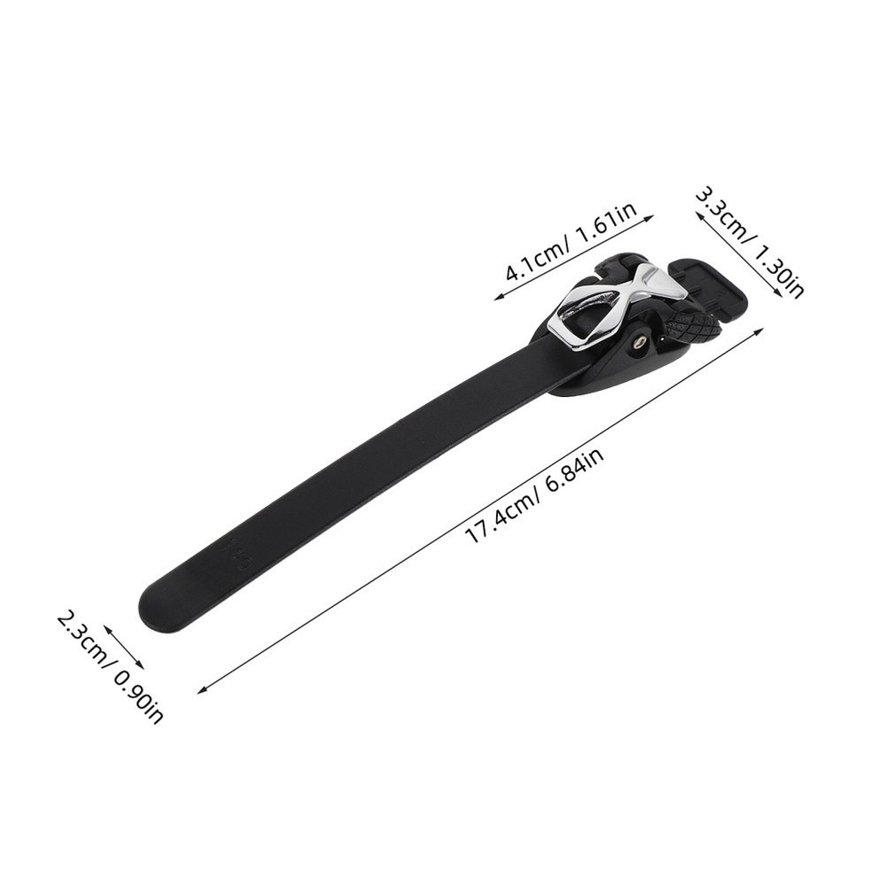 2 Sets Rollerskate Buckle Latch Flexible Design Ice Blade Replacement Strap
