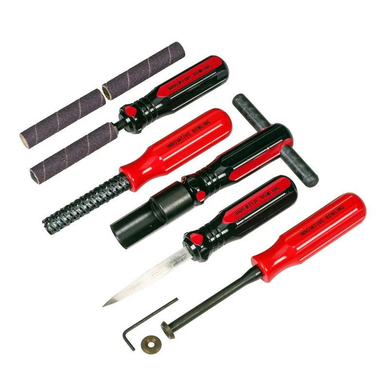Innovative Red Handled 5 Piece Tool Kit