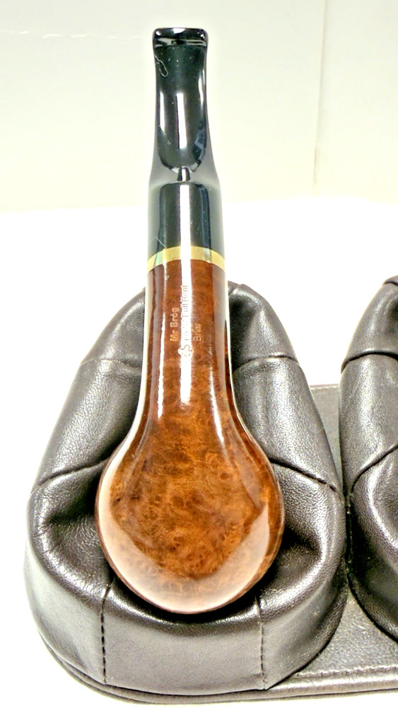 Mr. Brog #67 Smooth Full Bent Egg 9mm Filter Pipe w Acrylic Stem