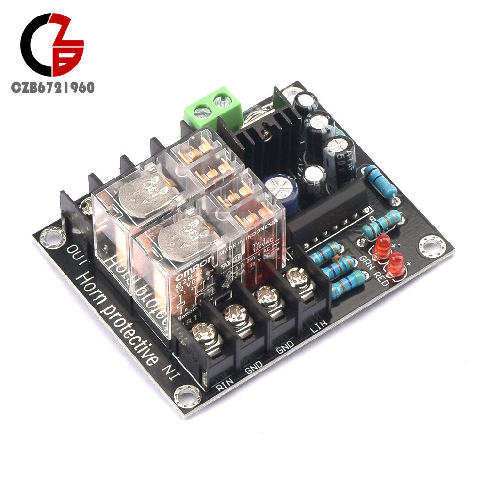 Double Parallel Japan Relay Horn Speaker Protection Board Module UPC1237