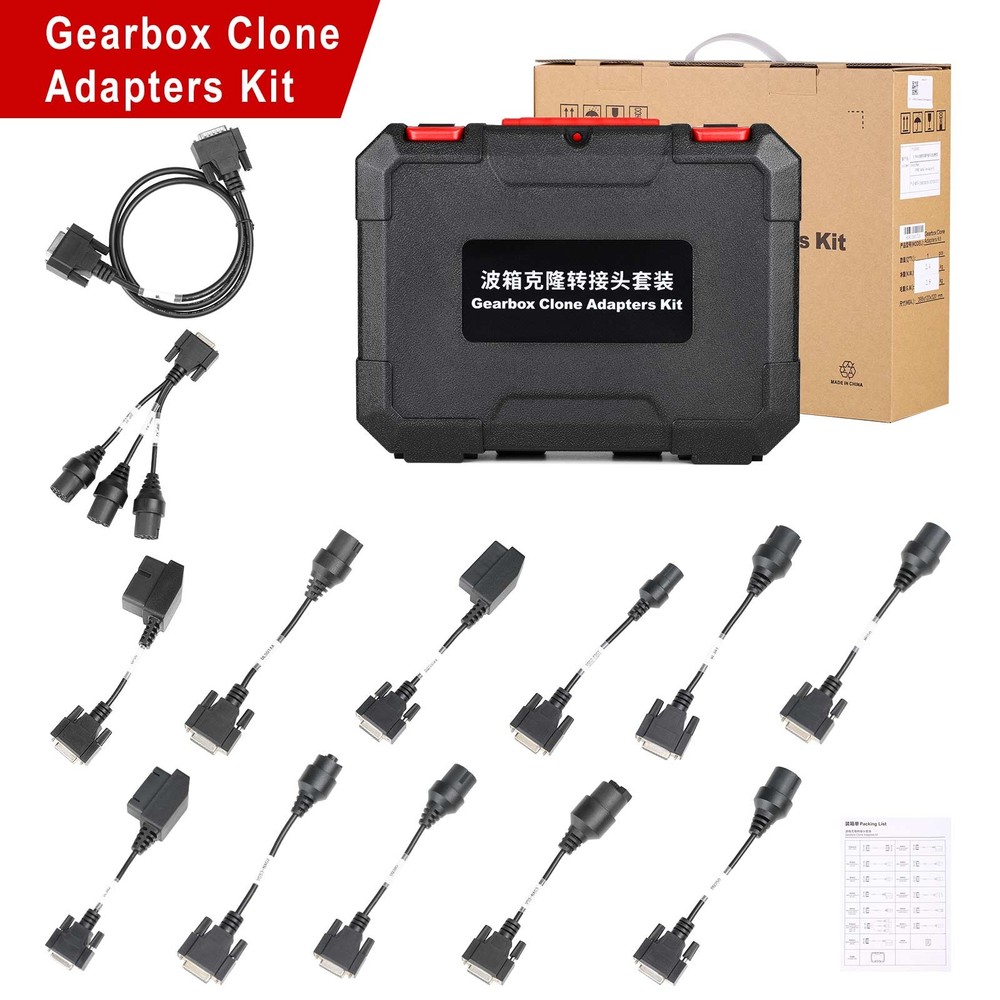 Launch X431 E-C-U Programming Gearbox Connectors Package
