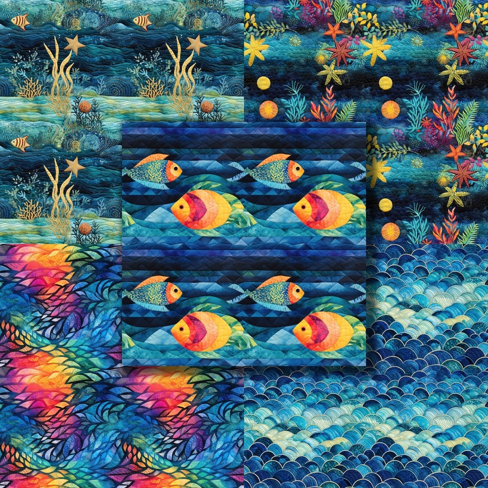 OCEAN QUILT - Paper Pack