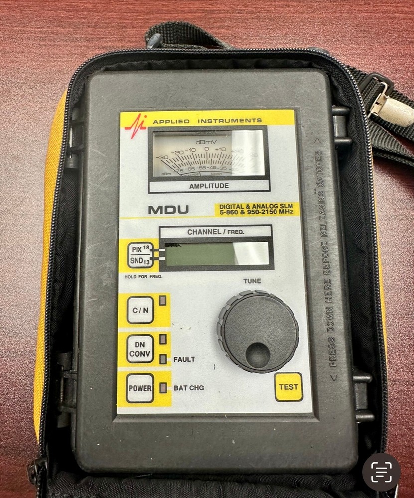 Applied Instruments MDU Digital&Analog Signal Level Meter (SLM)