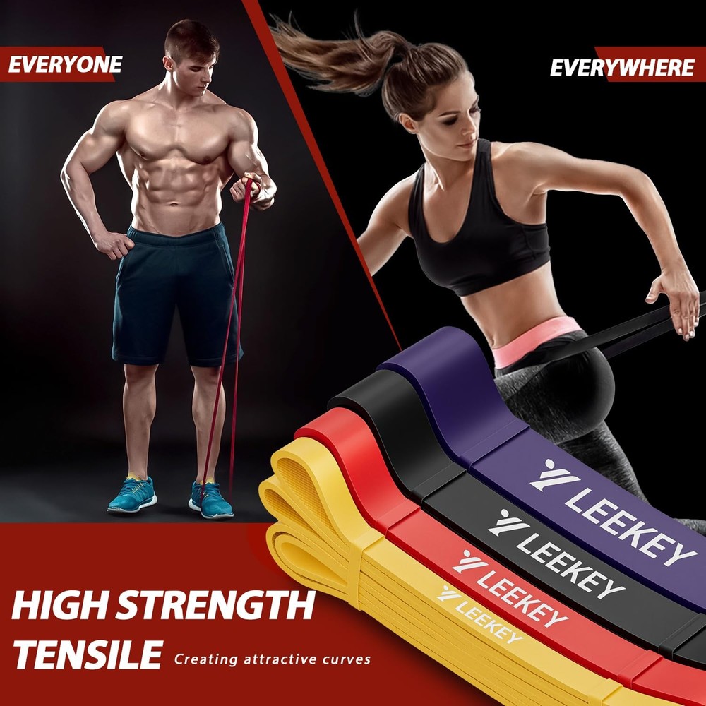 Resistance Bands, Exercise Bands,Pull Up Assist Bands - Bands for Working Out...