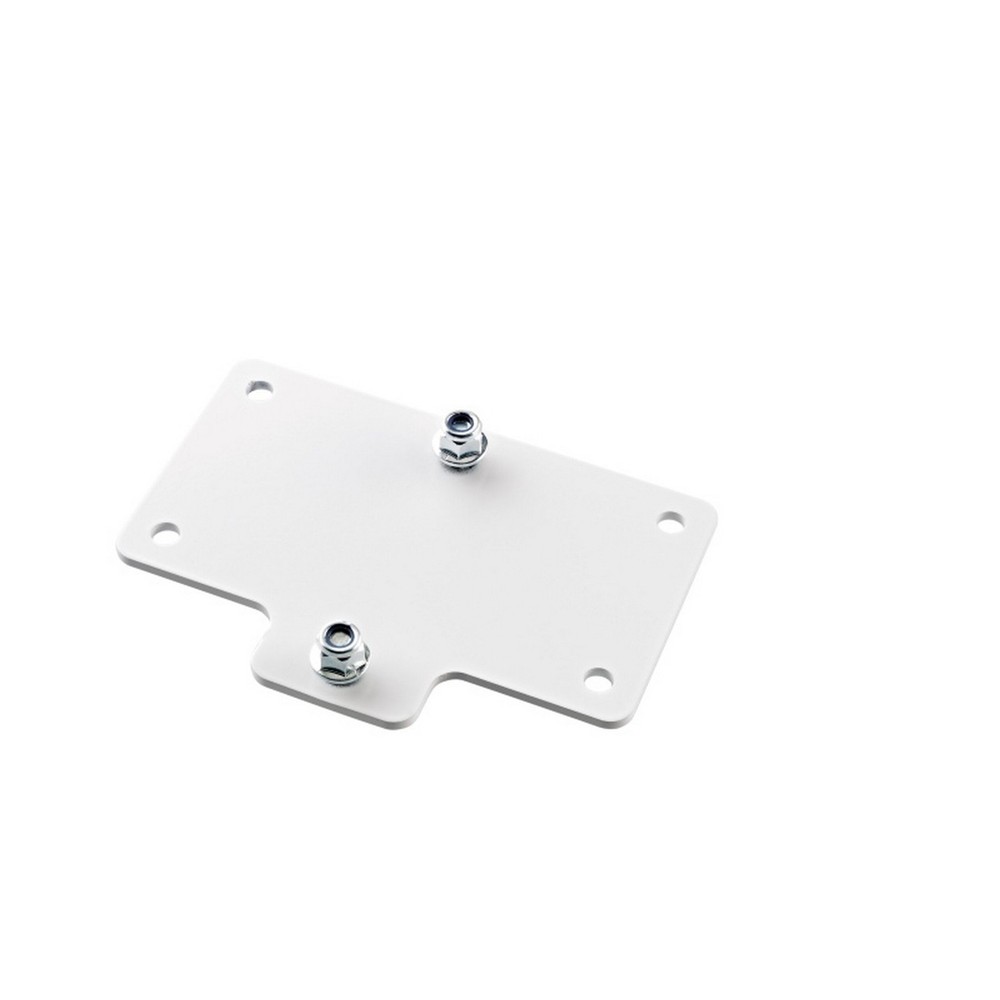 K&M 24357 Horizontal Bracket Adapter Panel, White