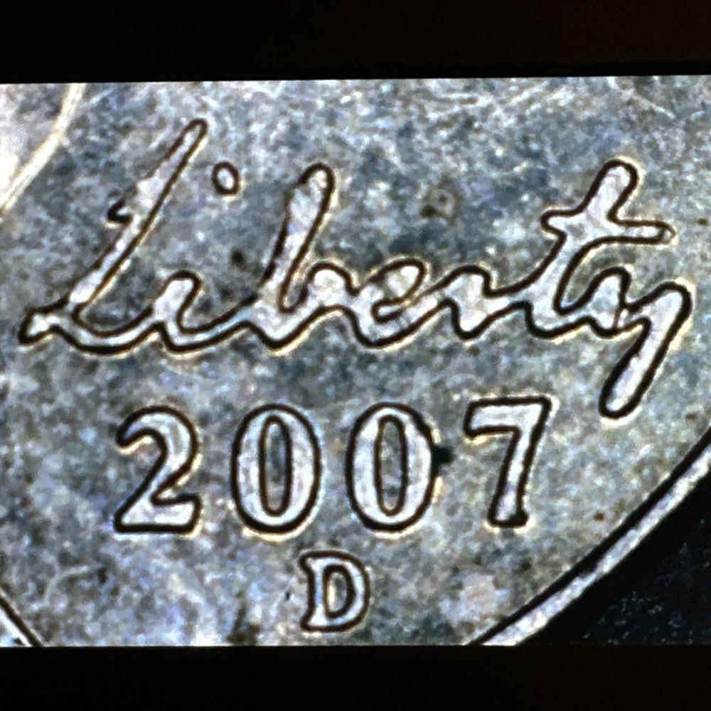 ERROR JEFFERSON NICKEL 2007 D PHILADELPHIA MINT