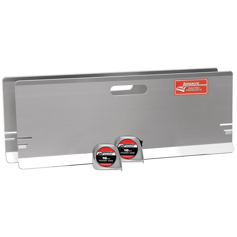 Speedway Front End Toe and Camber Alignment Kit with Turn Plates