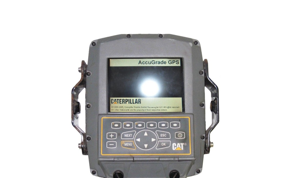 CAT Trimble CD550A Control Box Cab Display w/ Mounting Bracket GCS900 GPS System