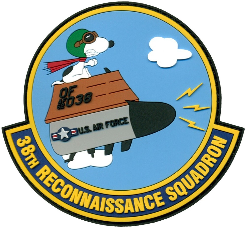 USAF 38th RECONNAISSANCE SQUADRON – RC-135 #62-4038 PATCH