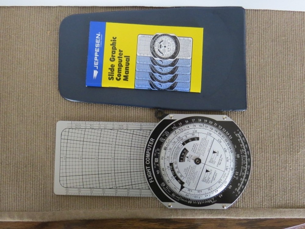 Boeing Jeppesen Slide Graphic Flight Computer JS514105