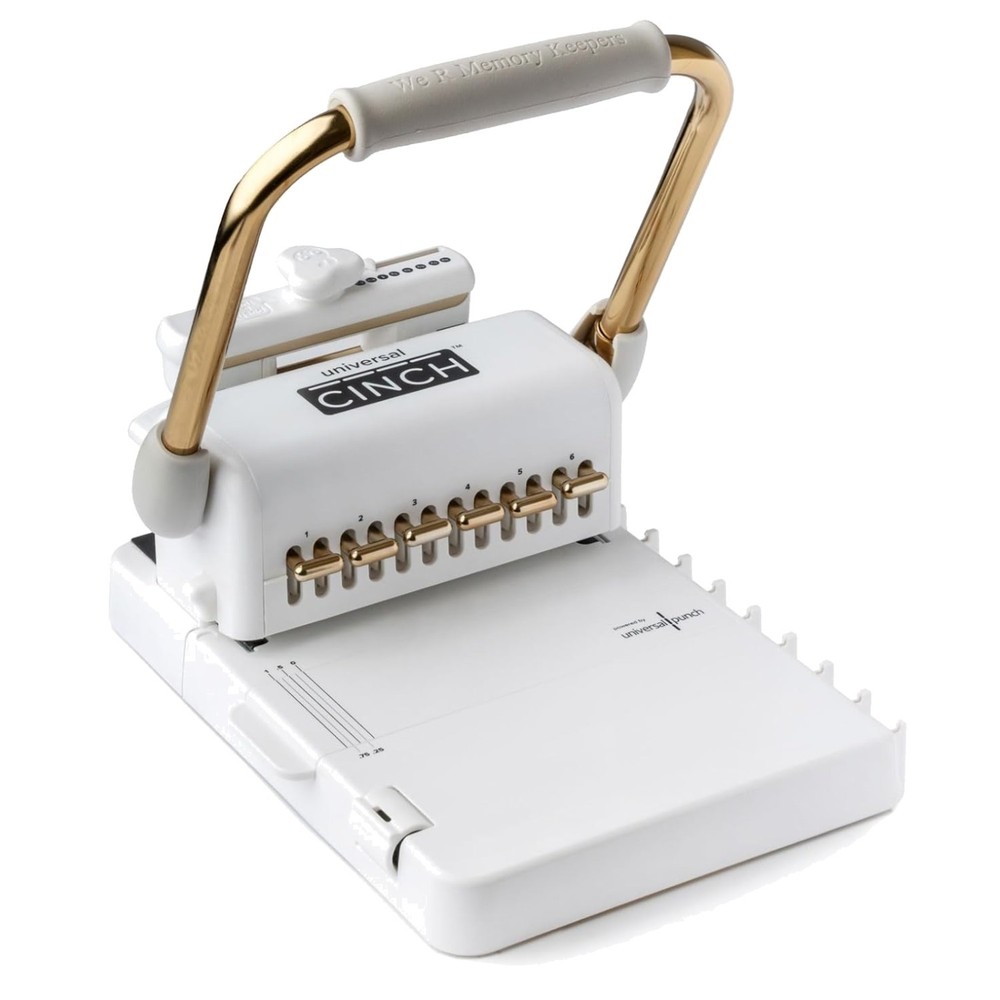 Universal Cinch Book Binding Machine, Spiral Binding, Wire Binding, Book Bind...