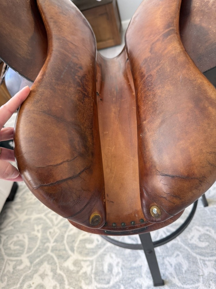 HERMES PARIS HORSE SADDLE 17”